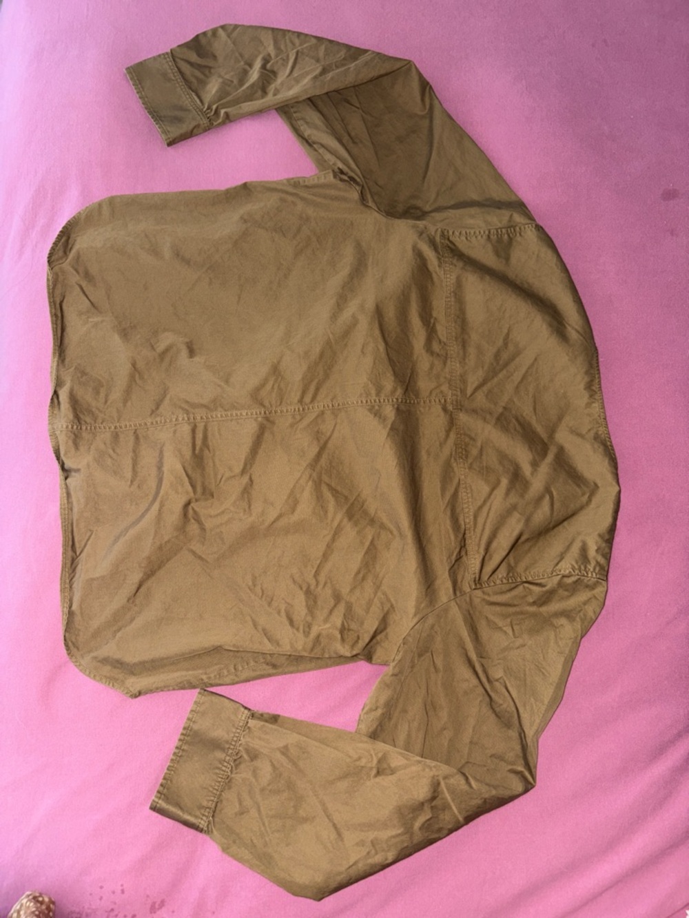COS Olive-Brown Utility Shirt Jacket - Picture 5 of 5